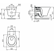 Pakabinamas klozetas Ideal Standard Connect AIR