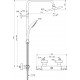 Ideal Standard termostatinė dušo sistema Idealrain su 200 mm dušo galva, matinė juoda