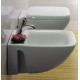 CANTICA pakabinamų WC ir bidė komplektas