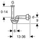 Geberit bidė sifonas 32mm