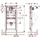 Duofix pisuaro montavimo elementas H112-130