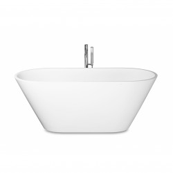 Отдельностоящая ванна PAA DECO NUDO SilkSTONE®166x72,5 см, белый матовый