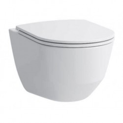 Laufen Pro New Rimless pakabinamas unitazas + slim lėtas dangtis 