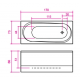 Vonia Balteco Modul 17 170x75