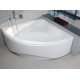 Kampinė vonia RIHO Neo 150x150 cm su kojelemis